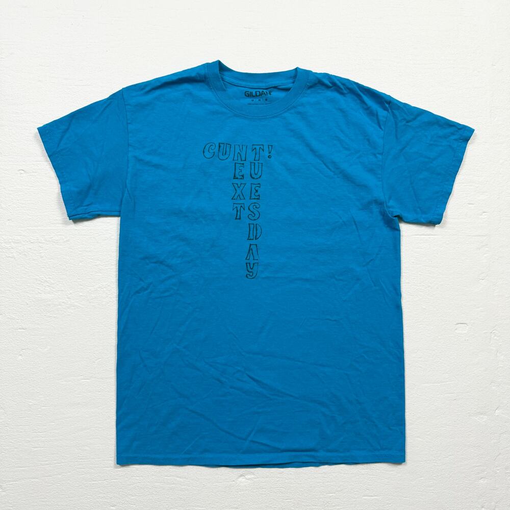 C U Next Tuesday Blue Short Sleeve Tee, Size Medium